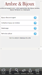 Mobile Screenshot of ambre-et-argent.com